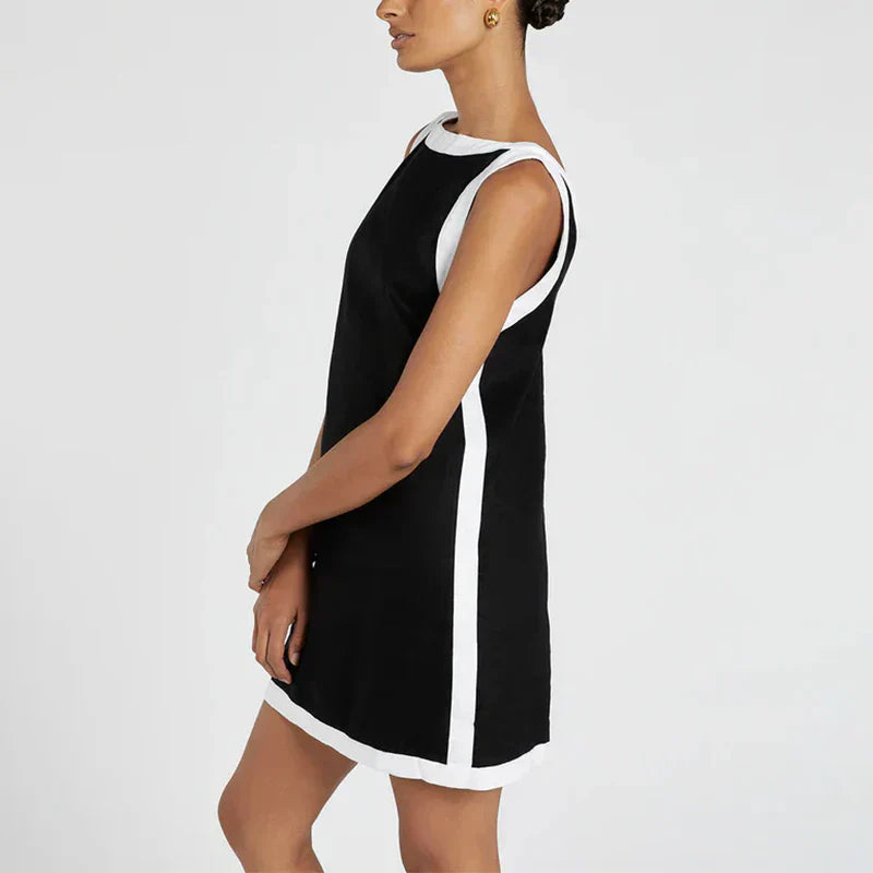 Vestido de Linho Sem Mangas – Leve e Elegante