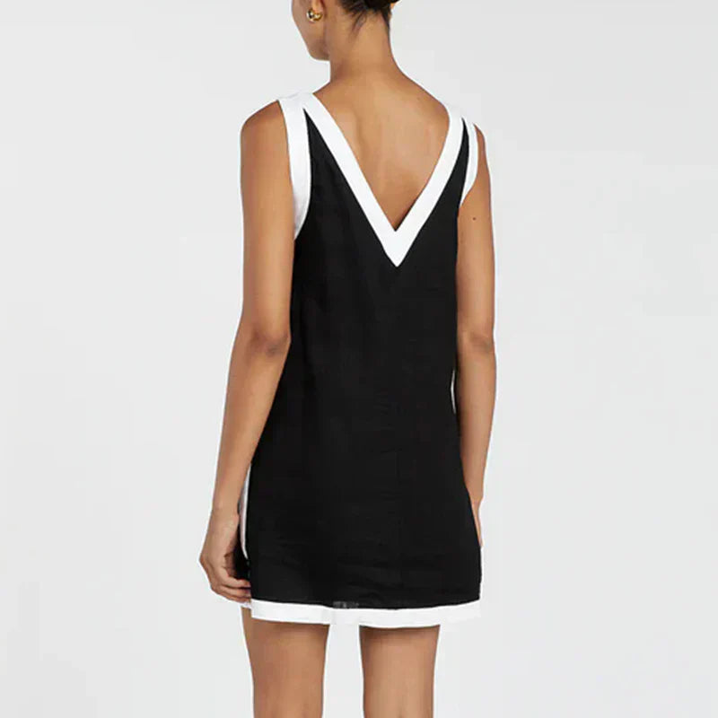 Vestido de Linho Sem Mangas – Leve e Elegante