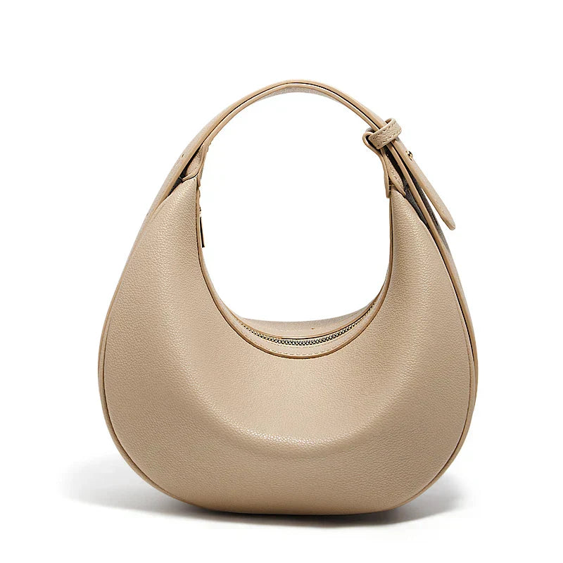 Bolsa – Modelo Meia-Lua, Estilo Crossbody, Elegante