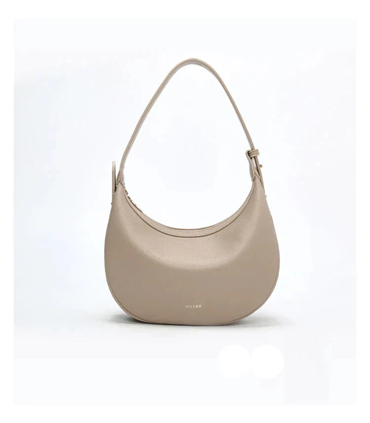 Bolsa – Modelo Meia-Lua, Estilo Crossbody, Elegante