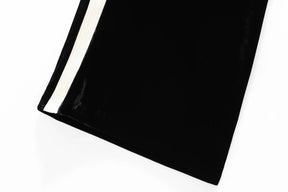 Conjunto em Veludo com Camisa de Manga Longa e Calça – Design Elegante com Detalhes Laterais