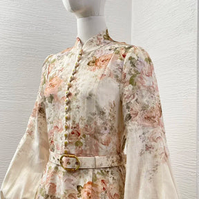 Vestido Luxo ALEMÃIS 100% Linho puro