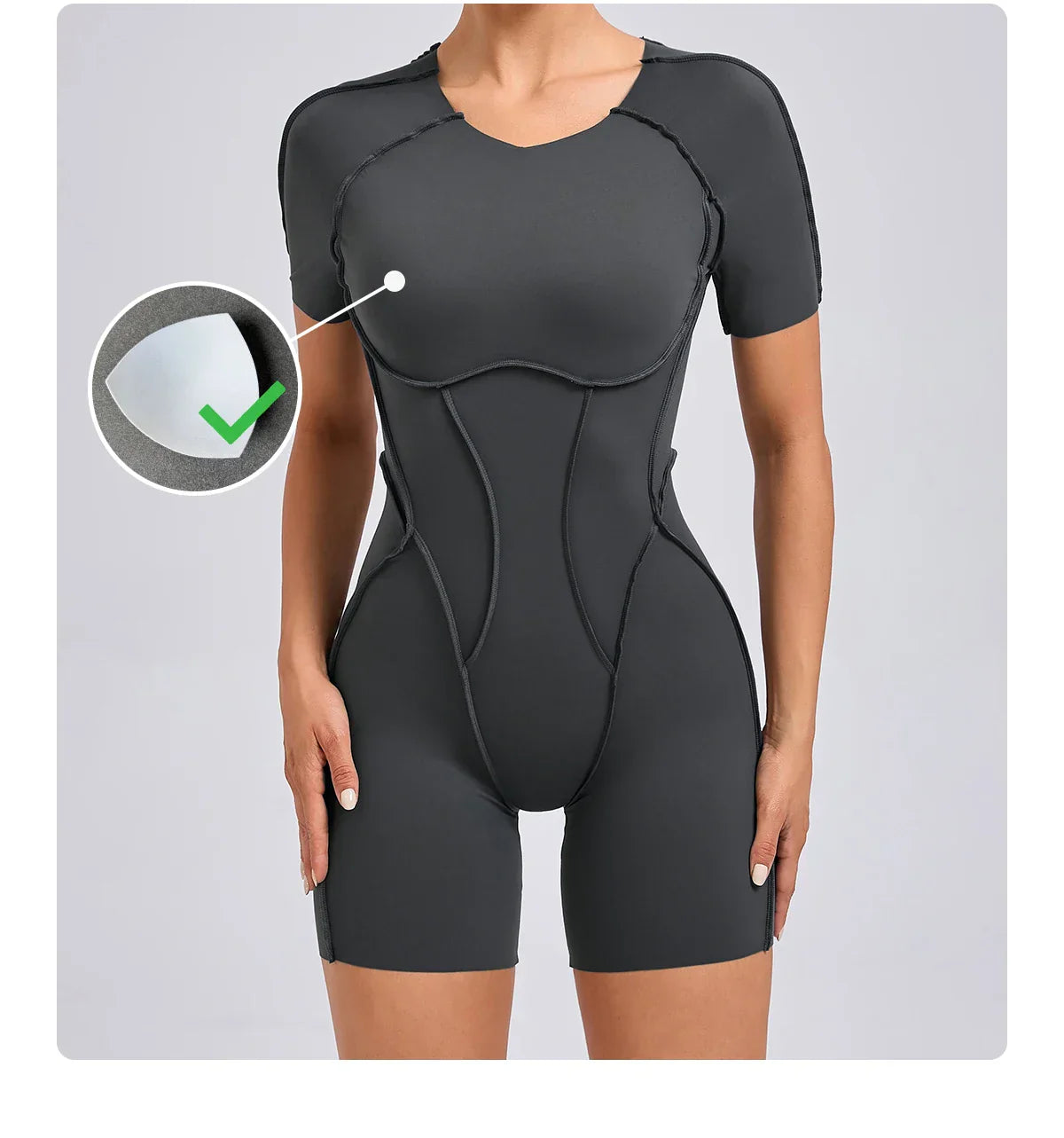 Macaquinho Fitness Feminino – Costas Nua, Cintura Alta e Efeito Levanta Bumbum | Treino, Yoga e Academia