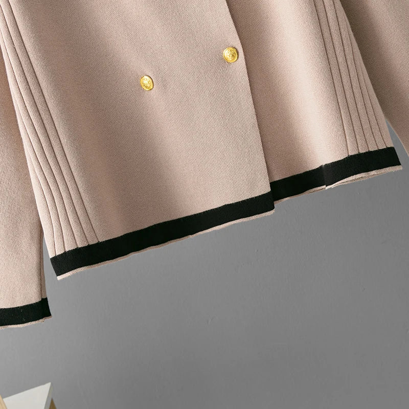 Conjunto Feminino em Tricô – Cardigan Casual com Calça