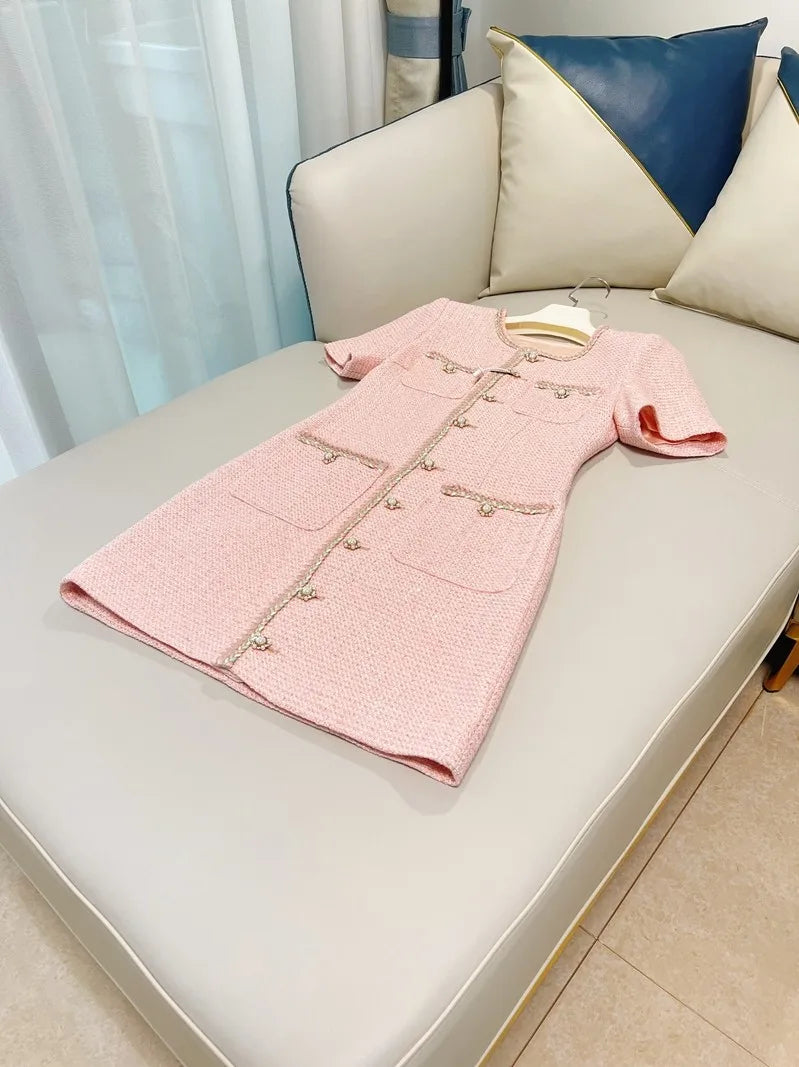 Vestido Luxo Atemporal TWEED - Novidade