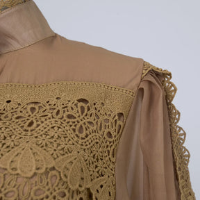 Vestido Lumière – Edição Exclusiva com Renda Bordada