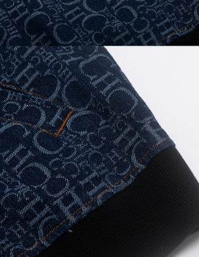 Jaqueta Jeans CHCH – Com Zíper e Bolsos, Gola Lapela, Manga Longa, Estilo Vintage e Fashion