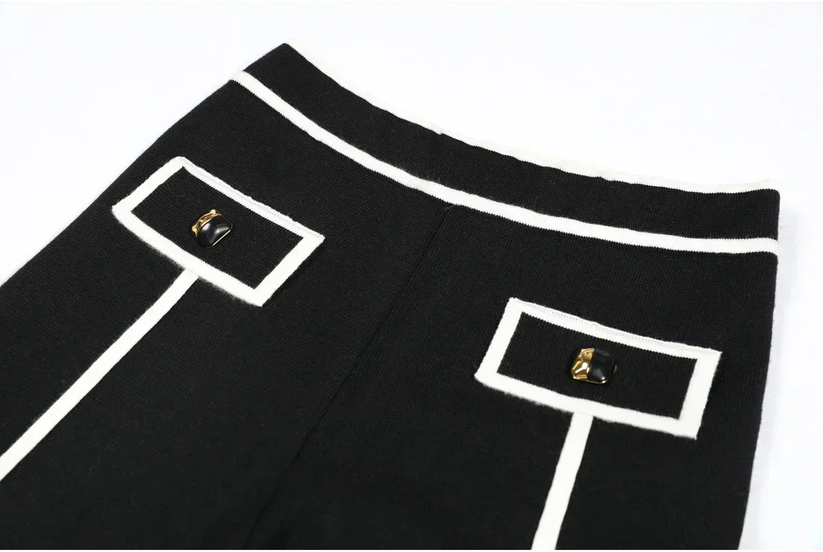 Conjunto de Tricô – Estilo e Conforto em Cada Detalhe