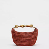Bolsa Estilo Retrô Elegante, Alça de Corrente Metálica, Transversal Pequena e Sofisticada