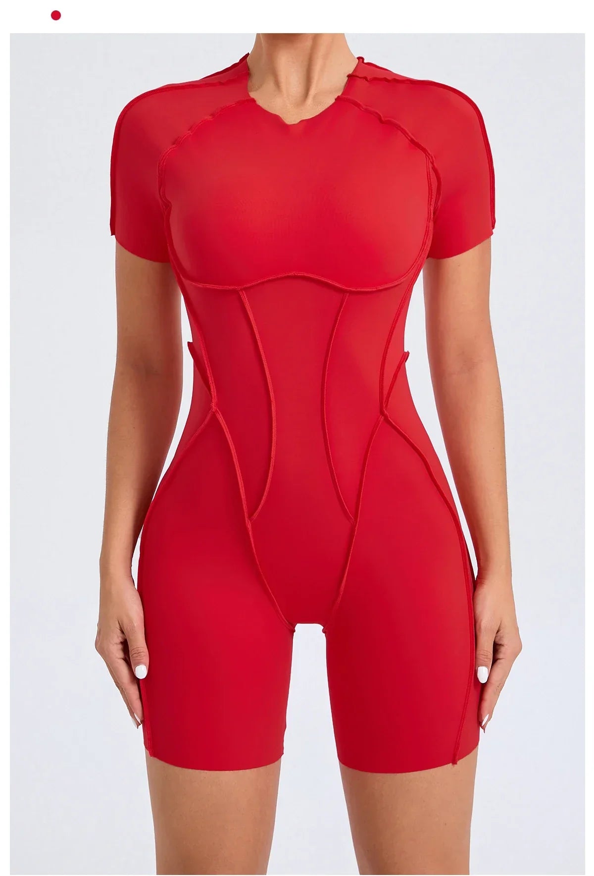 Macaquinho Fitness Feminino – Costas Nua, Cintura Alta e Efeito Levanta Bumbum | Treino, Yoga e Academia