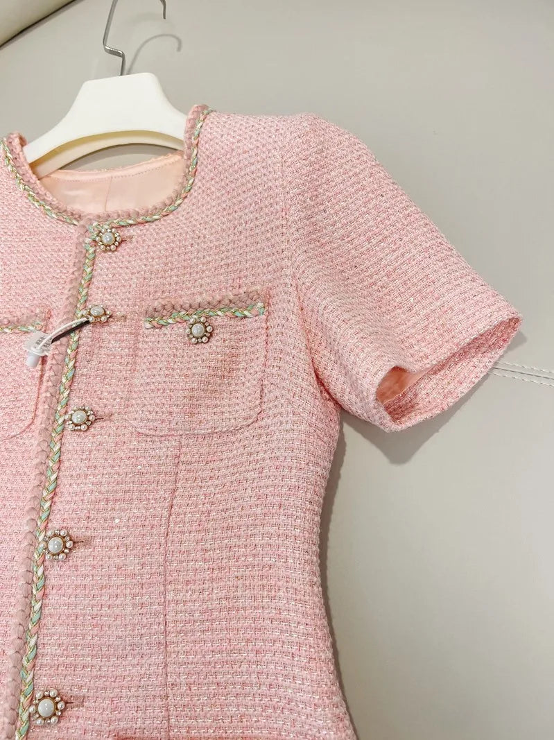 Vestido Luxo Atemporal TWEED - Novidade