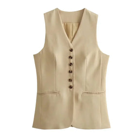 Conjunto de Colete e Saia Longa - Estilo e Elegância