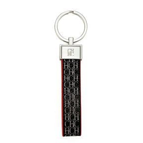 Chaveiro CHCH – Couro, Design Exclusivo com Estampa, Estilo Minimalista e Sofisticado, Presente Elegante